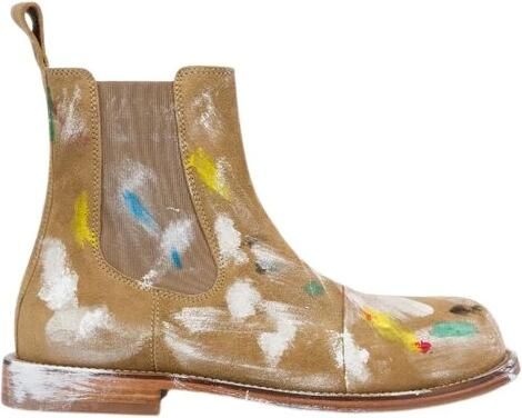 Moschino Suède Beatles Boots