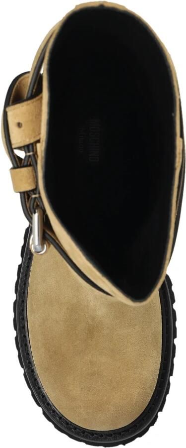 Moschino Suède Enkellaarsjes