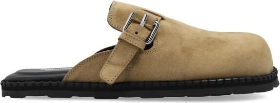 Moschino Suède Mules