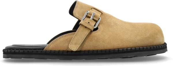 Moschino Suede Mules