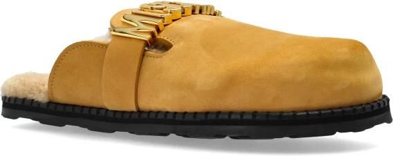 Moschino Suède Mules met Turtleneck en Logo - Foto 5