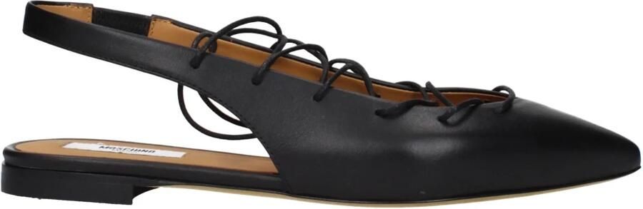 Moschino Zwarte Leren Sandalen - Foto 3