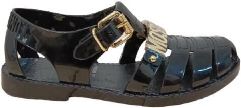 Moschino Zwarte Sandalen voor Dames Black