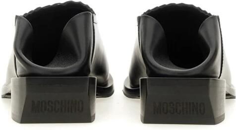 Moschino Zwarte Slip-On Camperos Schoenen