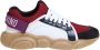 Moschino Multicolor Leren Sneakers Aw23 Multicolor Heren - Thumbnail 1