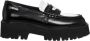Moschino Loafers Hearted Brogue Sporty in zwart - Thumbnail 1