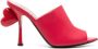 Moschino Rode Slip-On Sandalen met Hartdetail Red Dames - Thumbnail 1