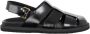 Moschino Sandalen met verstelbare band effen kleur - Thumbnail 1