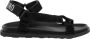 Moschino Sandalen met verstelbare band effen kleur - Thumbnail 1