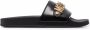 Moschino Zwarte platte schoenen voor heren Black Heren - Thumbnail 1