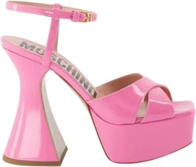 Moschino Sandales à plateforme Taille: 39 Couleur Presta: Rose Bestseller: 25 Roze Dames