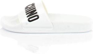 Moschino Sneakers Sabotd Pool25 Pvc Logo in white