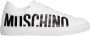 Moschino Gestreept Effen Serena Sneakers White Heren - Thumbnail 1