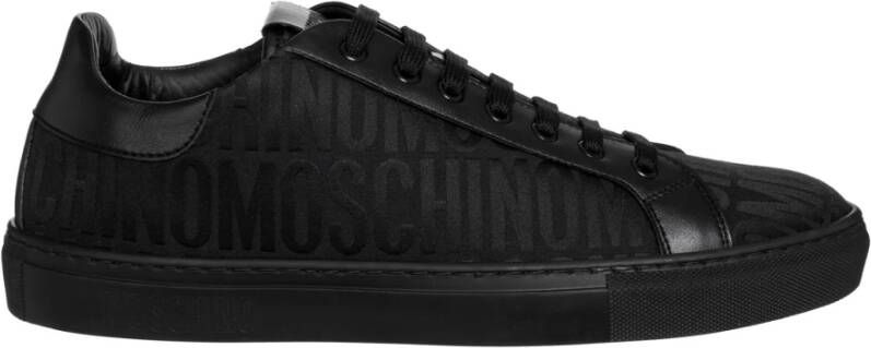 Moschino Stijlvolle Serena Sneakers Black Heren