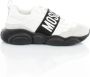 Moschino Fantasie Sneakers voor heren met logo band Multicolor Heren - Thumbnail 1