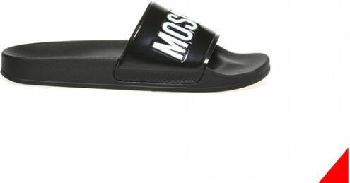 Moschino Sliders Zwart Heren