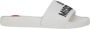 Love Moschino Witte rubberen zool slippers White Dames - Thumbnail 10