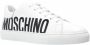 Moschino Mb15012G1Dga0100 Leather Sneakers Wit Heren - Thumbnail 4
