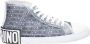 Moschino Hoge Veterschoenen in 'Lost and Found' Print Multicolor Heren - Thumbnail 1
