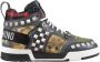 Moschino Multicolor Patchwork Sneakers Multicolor Heren - Thumbnail 1
