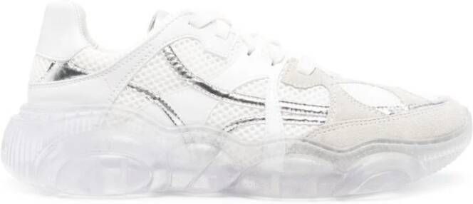 Moschino Sneakers met dikke zool White Dames