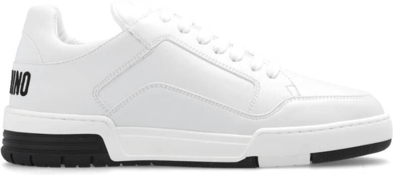 Moschino Sneakers met logo White Dames