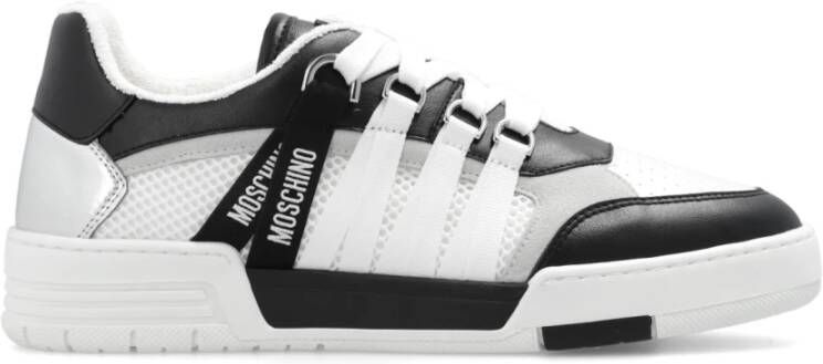 Moschino Sneakers met logo White Dames