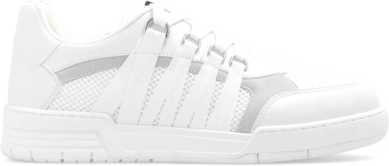 Moschino Sneakers met logo White Heren