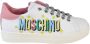 Moschino Witte Sneakers White Dames - Thumbnail 1