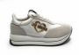 Moschino Witte Love Sneaker van Suède Nylon White Dames - Thumbnail 9