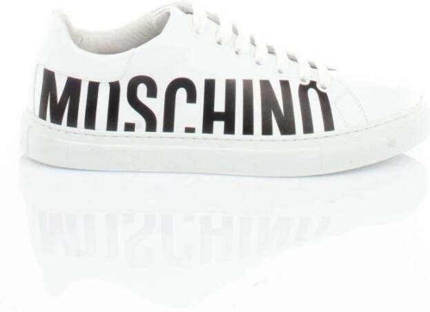 Moschino Sneakers Wit Heren