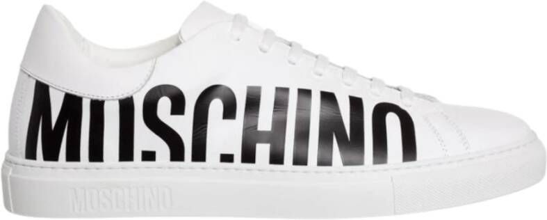 Moschino Sneakers Wit Heren