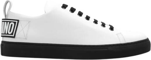 Moschino Sneakers Klassiek Stijl Model White Heren