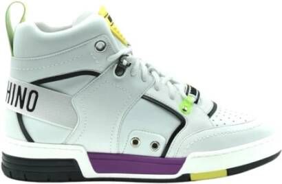 Moschino Verbeter je Sneaker Stijl White Heren