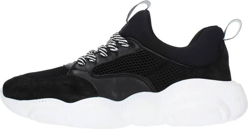 Moschino Sneakers Zwart Black Dames