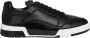 Moschino Stijlvolle Vetersluiting Sneakers Black Heren - Thumbnail 1