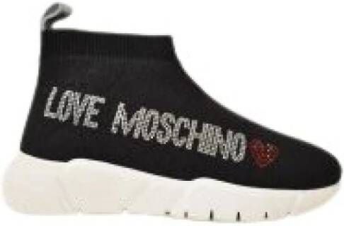 Moschino Sportschoenen Black Dames