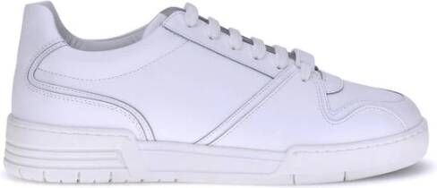 Moschino Stedelijke leren sneakers met iconische details