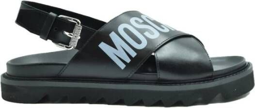 Moschino Stijlvolle Platte Sandalen voor Vrouwen