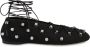 Moschino Studded Zwarte Ballerina`s - Thumbnail 1