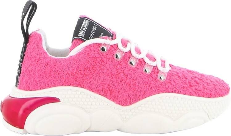 Moschino Teddy Bubble Dames Sneakers Pink Dames