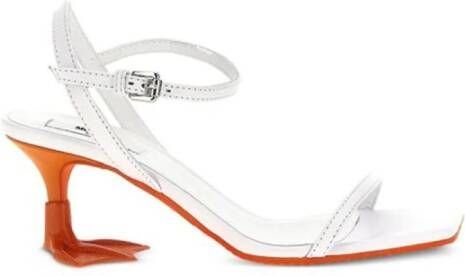 Moschino White Duck Sandal