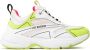 Moschino Wit Gele Sporty Mix Sneakers Multicolor Dames - Thumbnail 1