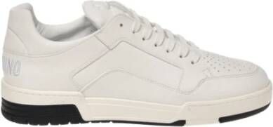 Moschino Witte Upgrade Sneakers Stijlvol en Comfortabel White Heren