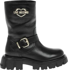 Moschino Women's Ankle Boots Zwart Dames