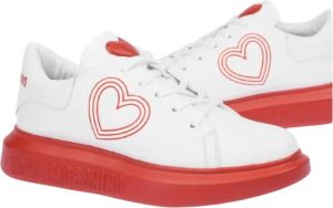 Moschino Women's High Top Sneakers Wit Dames