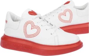Moschino Women's High Top Sneakers Wit Dames