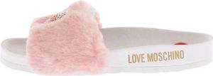 Moschino Women's Sliders Roze Dames