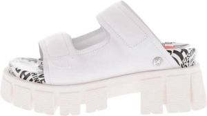Moschino Women's Sliders Wit Dames