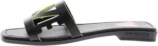 Moschino Women's Sliders Zwart Dames